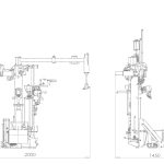 8650 tyre changing line drawing